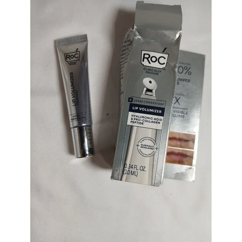 RoC Derm Correxion Lip Volumizer-Lip Plumper Peptide Hyaluronic Acid & Vitamin E